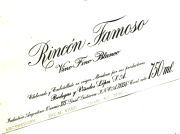 Rincon Famoso 1986